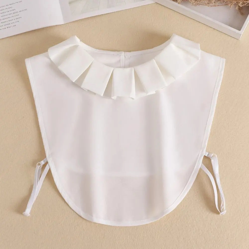 Shirt Women Cotton Fake Collar Classic Detachable Blouse Fashion False Collar Vintage