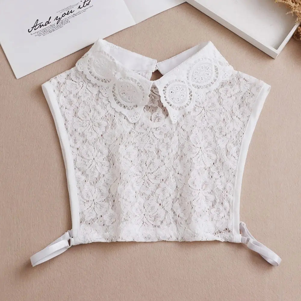 Shirt Women Cotton Fake Collar Classic Detachable Blouse Fashion False Collar Vintage
