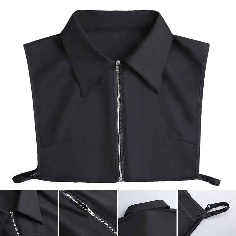 Shirt Women Cotton Fake Collar Classic Detachable Blouse Fashion False Collar Vintage