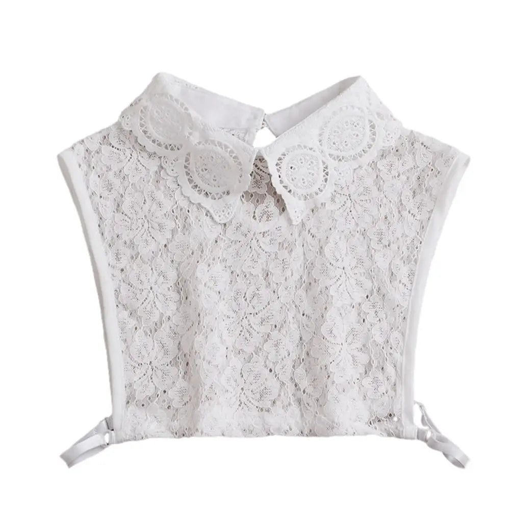 Shirt Women Cotton Fake Collar Classic Detachable Blouse Fashion False Collar Vintage