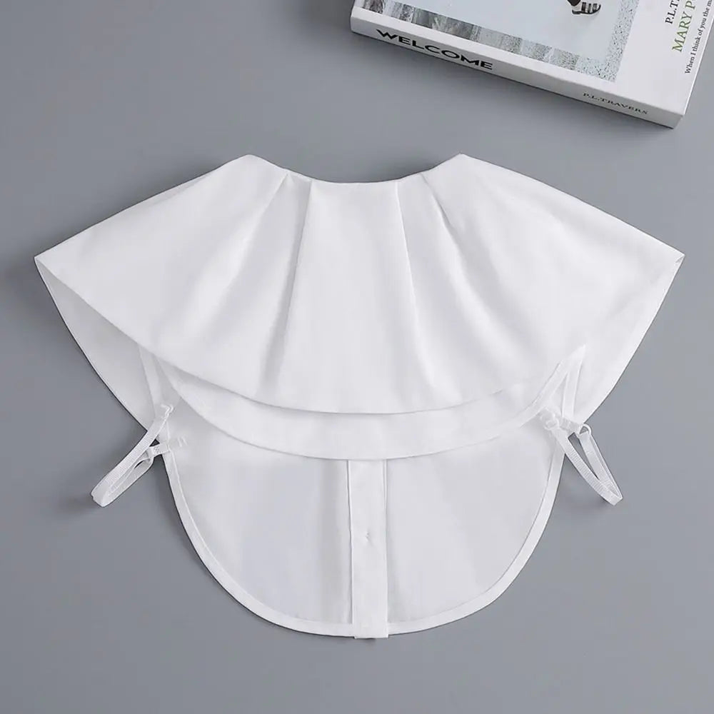 Shirt Women Cotton Fake Collar Classic Detachable Blouse Fashion False Collar Vintage
