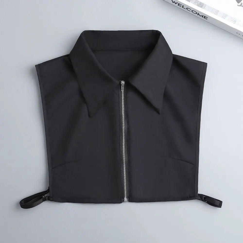 Shirt Women Cotton Fake Collar Classic Detachable Blouse Fashion False Collar Vintage