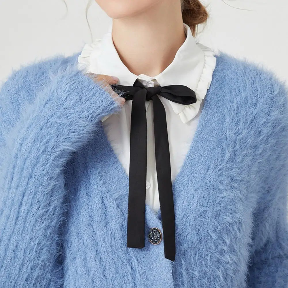 Shirt Women Cotton Fake Collar Classic Detachable Blouse Fashion False Collar Vintage