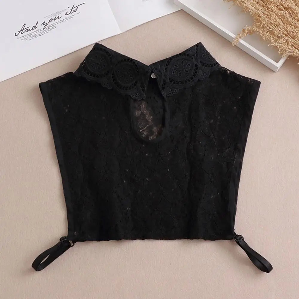 Shirt Women Cotton Fake Collar Classic Detachable Blouse Fashion False Collar Vintage